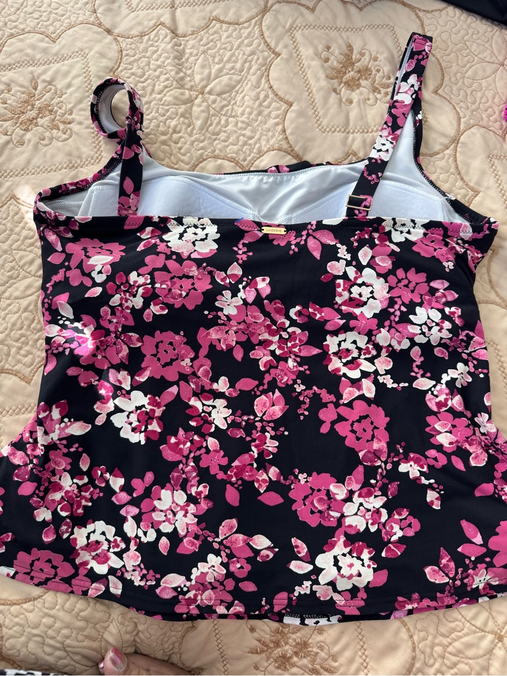 2 PK Swimsuits- Lands’ End Catalina Tankini & Terra & Sky Plus Size 1X 16W - Picture 5 of 16